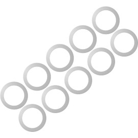 Custom Made Shim Manufacturing Center.com Fishing Reel Maintenance Eliminating Rattles Shim Rings Barreless Press Processing φ0.2 mm × φ4 mm 10 Pieces (0.2mm Thick)