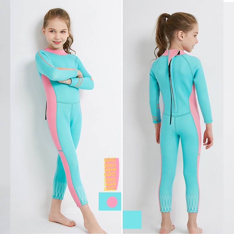 2.5mm Children Diving Wetsuit Kid Swimsuit for Snorkeling Drifting Swimminglight