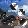 Vitonsbay 16" Single Tender Spring Kit Heavy Duty ABS Air