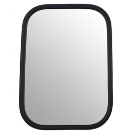 Brock Replacement Universal Camper Tow Mirror 7.5 x 10.5 Stainless Steel w/Short Bracket Compatible with 78-86 Suburban Pickup Truck 12341380