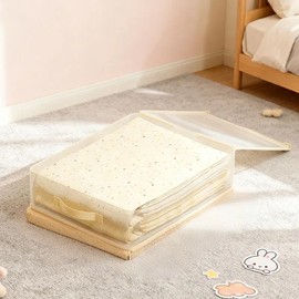 Closiq Under Bed Storage Bag – Waterproof Transparent Window for Blankets, Bedroom Closet Organization