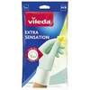 Vileda Guante Látex Extra Sensation Talla Mediana Interior con forro