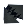 8 PCS 4.6"x4.6"x9.4" Sale Acoustic Foam Black Bass trap Soundproof