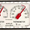 AAZV GRUS GRS104I Precision Temperature and Hygrometer for Tabletop Musical