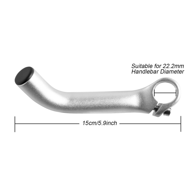 FIFTY-FIFTY Bike Bar Ends, Mountain Bike Handlebar Ends, Aluminium Alloy