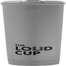 The loudcup 20 oz tumbler integrated stadium horn owl grey reusable water bottle for sports fans worlds loudest cup for noisy fans on game day tailgating - Color: Single1Tumbler, Size: Default