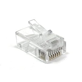 Micro Connectors Cat 5e RJ45 Connectors 50-Pack (C20-088L5-50)