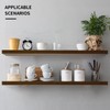 Floating Shelves for Wall, Wall Mounted Rustic Wood Shelves for