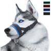 ILEPARK Nylon Muzzle to Prevent dogs Biting, Barking and Chewing,