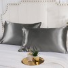 Satin Pillow Cases 2 Pack - Pillowcase for Hair and