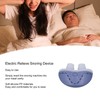 Electric Prevent Snoring Device Easy Breathing Improve Sleep Quality Ergonomic