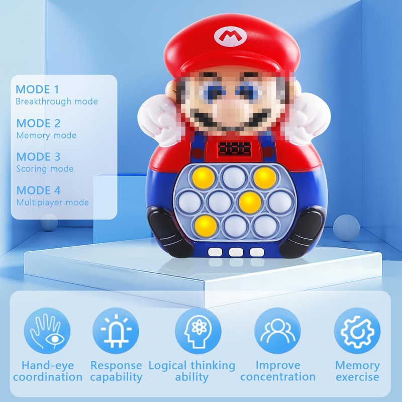Milygobam Pop It Game, Electronic Pop It, Pop Puzzle Game
