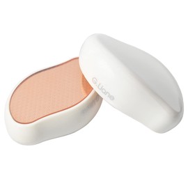 Liane Heels, Exfoliating Nano Glass, Foot File, Exfoliating - Crystal Glass, Heel File, Foot Care Tool, Exfoliating File, Dry and Wet Use, Unisex, White