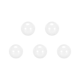 sourcing map 2.5mm Ceramic Bearing Balls, ZrO2 Zirconium Oxide Ball G5 Precision 5pcs