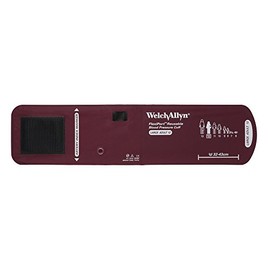 Welch Allyn FlexiPort - Puño para presión arterial, tamaño 12, adulto, reutilizable, sin tubos ni conectores; rango de 32-43 cm