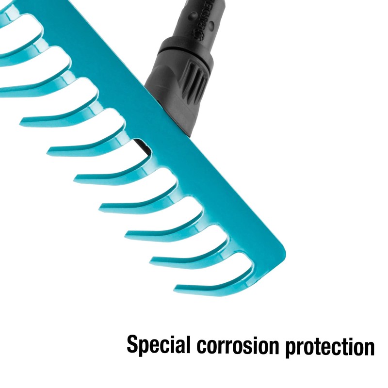 Gardena combisystem rake: garden rake for floor work such as