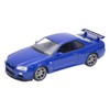 Kyosho WELLY 1/24 Nissan Skyline GT-R (R34) MT Blue Finished