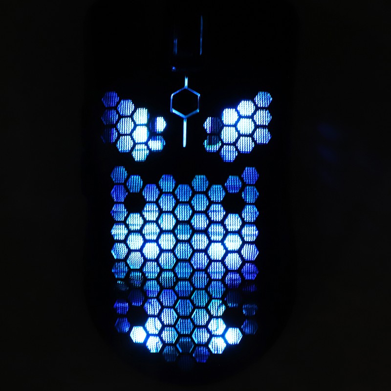 Gaming Mouse USB Interface Wired Portable Desktop E-Sports Hollowing Mouse