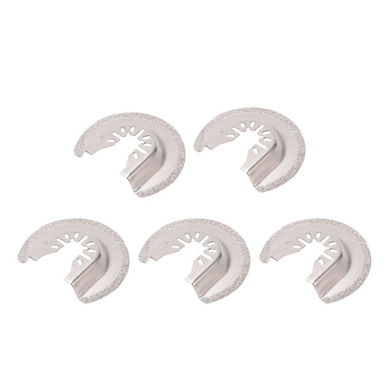 5Pcs Oscillating Saw Blades Universal Diamond Carbide for Tile Grout