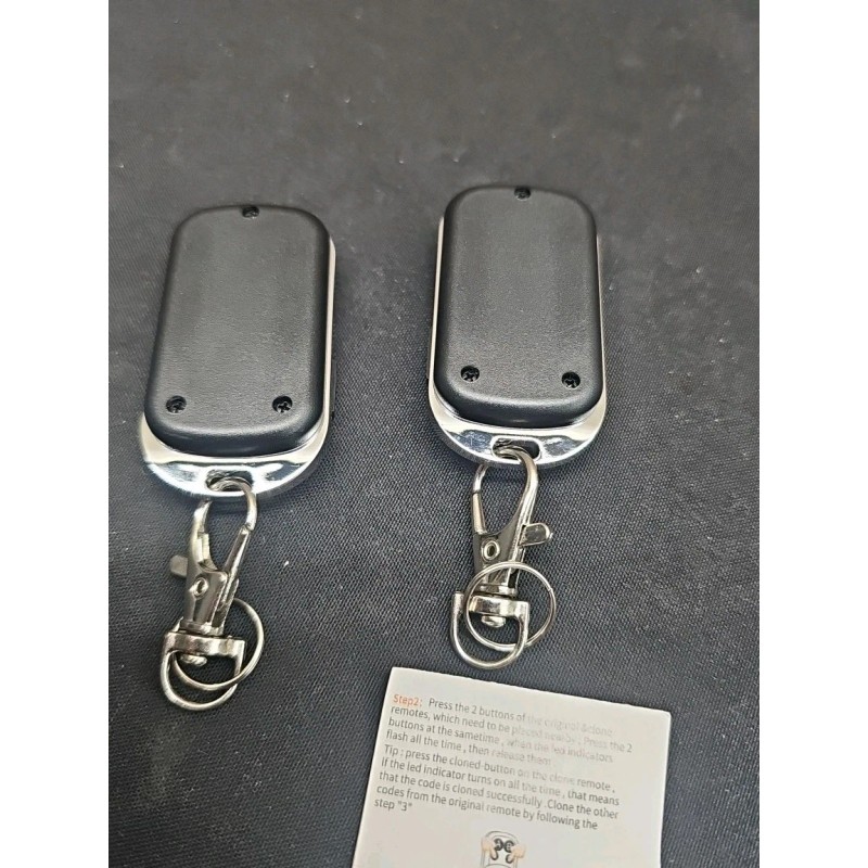 Unbranded Metal Push 4 Button Remote Control Transmitter Lock Unlock