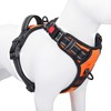 PHOEPET Arnés reflectante para perro, para razas grandes, ajustable, sin
