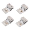 90° Door Hinge Shower Clamp Glass Butt Hinge for 5-8mm