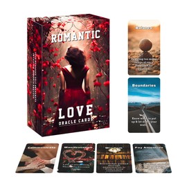 Han Yu Bowen Romantic Love Oracle Cards - Self-Awareness, Intuition, Romance Messages With Meanings