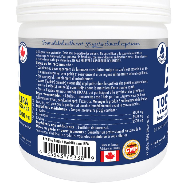 Naka Platinum BCAA, Ultra Potency 10,000mcg, 100% PURE, Vegan +