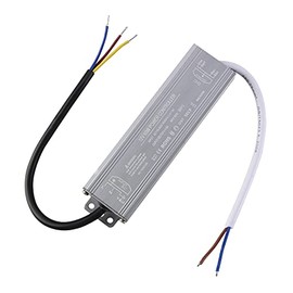 Waterproof LED Driver 60 Watts - 110V-260V AC to 12V DC, LED Power Supply Transformer Adapter for Any 12V DC LED Lights