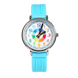Kiddas Wristwatch, Children, Boys, Girls, Analog, 4 Years, 5 Years, 6 Years, Elementary School Students, Waterproof, Educational Watch, Birthday, Christmas, Gift, Educational Watch, Children's
