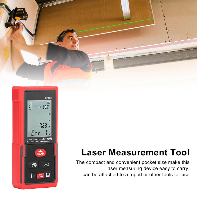 Laser Distance Meter High Accuracy Infrared Measuring Device Laser Distance