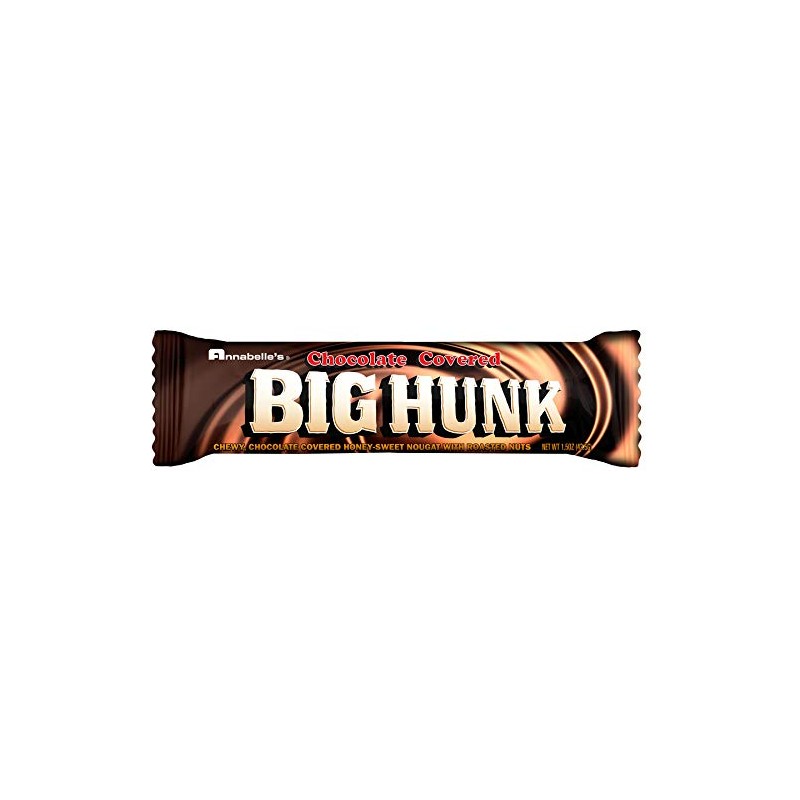 Annabelle's Milk Chocolate Covered Big Hunk, 1.5 Ounce Bars -