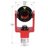 Mini Prism System, Surveying Mini Prism For Total Station Reflect