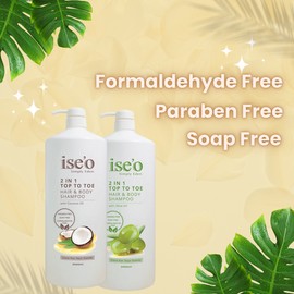 LEIVY Ise'o Simply Eden 2 In 1 Top To Toe Hair & Body Wash 2000ML