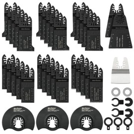Enventor 45PCS Oscillating Multitool Blades, Professional Universal Multi Tool Saw Blades, Oscillating Tool Accessories Compatible with Enventor 23Q1-3, 86229, 98606