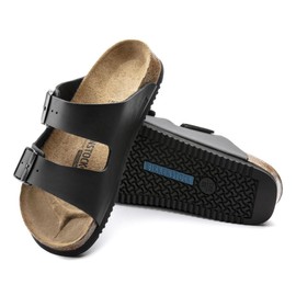 BIRKENSTOCK Men's Arizona Bout Open, Black Normal