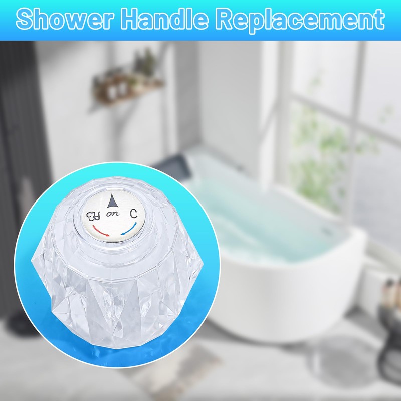 PuritySage Shower Faucet Knob Replacement,Compatible with Delta RP41661,Premium Shower Handle