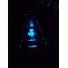 4PCS Rubber Duck Valve Stem Caps (Glow Blue)