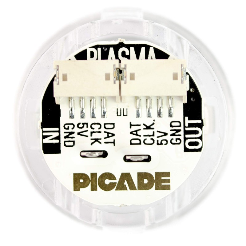 Picade Plasma Kit - Illuminated Arcade Buttons (6 Button Kit)