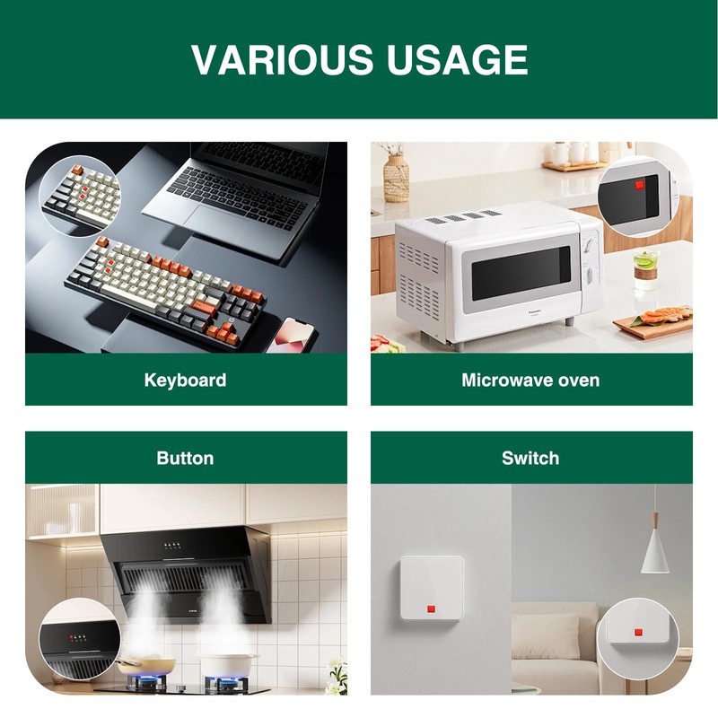 Leogony 250 PCS Bump Dots for Visually Impaired, Low Vision