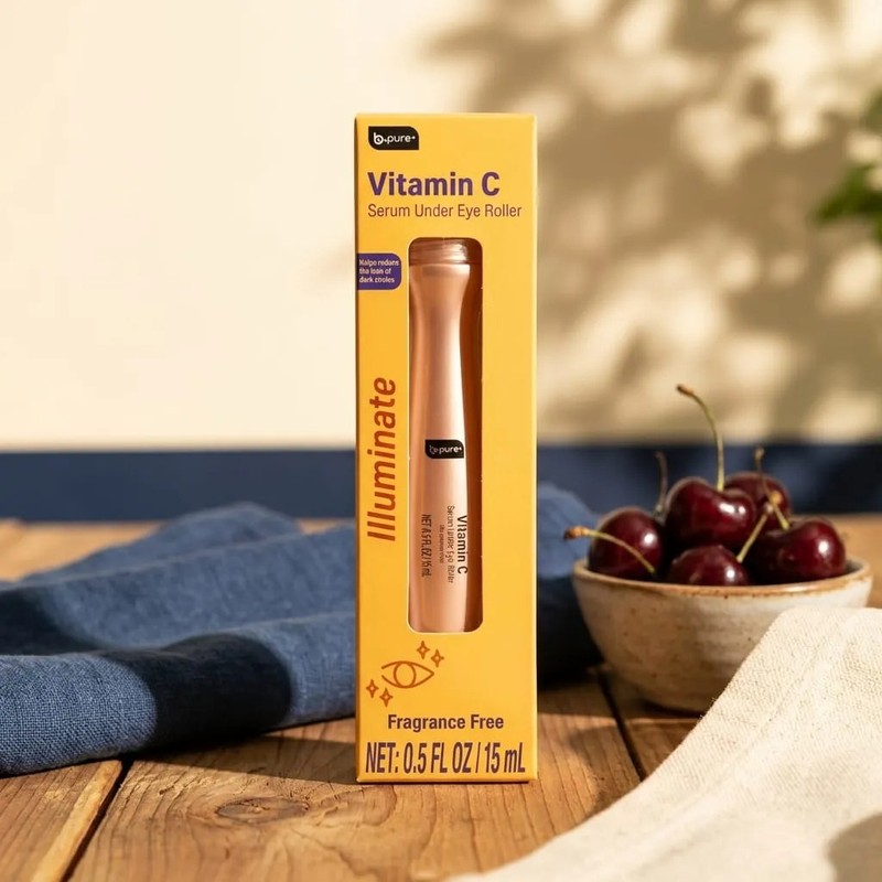 B_pure Suero Ojos Vitamina C Roll On Ilumina Original