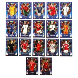 Topps Match Attax Euro 2024 Set 17 x Euro Master Limited Edition Complete