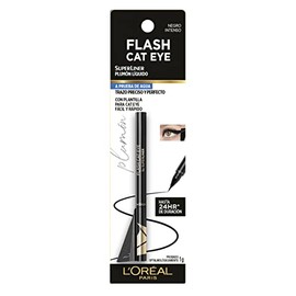 L´Oréal Paris Delineador líquido para ojos Superliner Flash Cat eye Negro, 1g