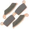 Caltric Front Rear Brake Pads for Kawasaki KX250 2001-2008 Sintered