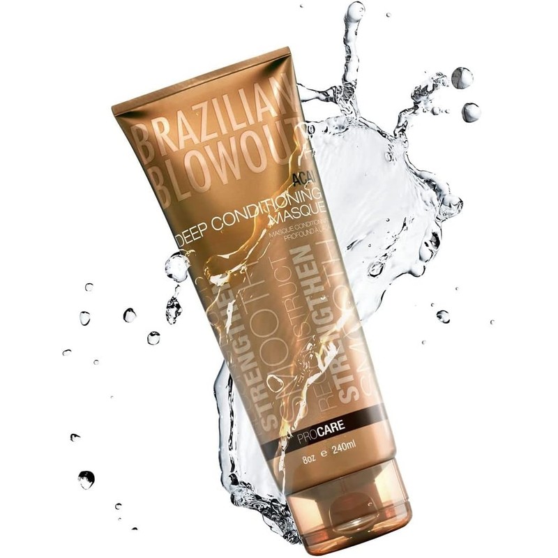 Máscara de acondicionamiento profundo BRAZILIAN BLOWOUT Acai, 8 onzas