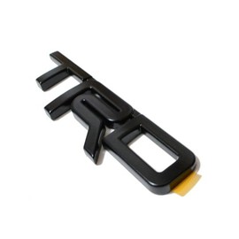 Genuine US Toyota Toyota All Year All Models "TRD" Emblem Black
