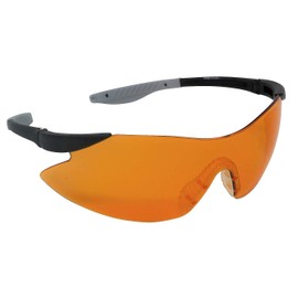 Target Shooting Safety Glasses Orange Shatterproof UV400 Lens