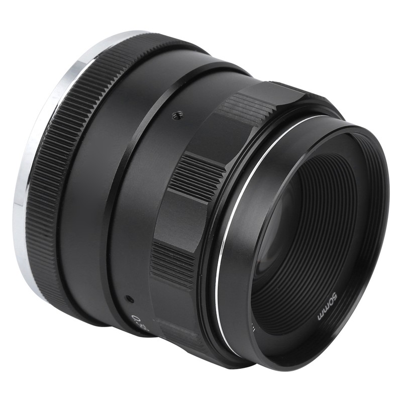 NEWYI 50mm F1.8 M4/3 Mount Large Aperture Portrait Manual Lens