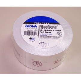 Covalence Adhesives #3240024500 2.5"x60YD SLV Foil Tape
