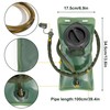 Heveer Hydration Bladder 2L Green Water Bladder with Hydration Tube